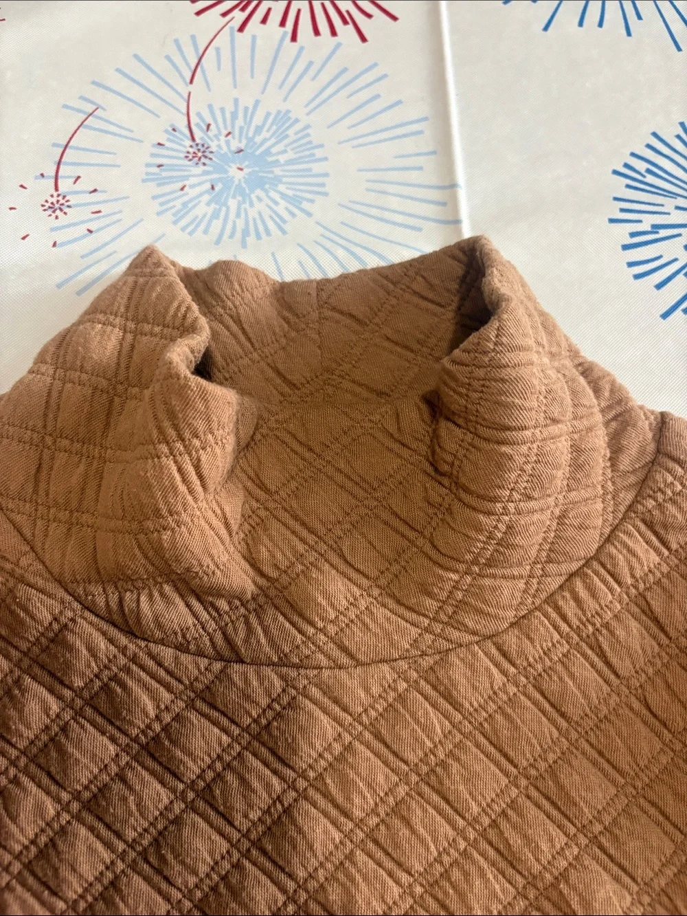 J CREW QUILTED TOP